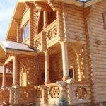 деревянный дом